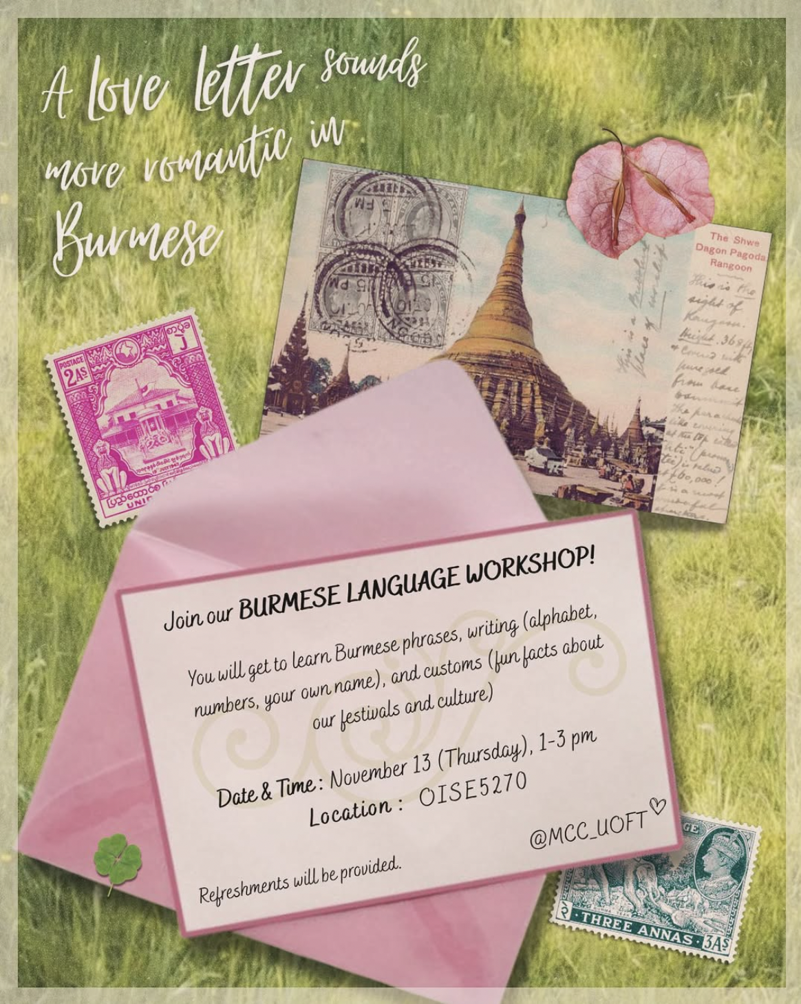 The MCC gathered around a table at our first meeting